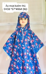Áo mưa bướm thú size 11