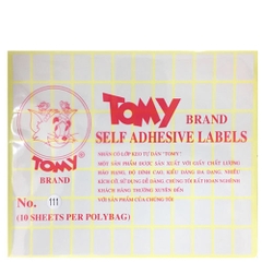 Giấy Decal Tomy Mũi Tên Màu Đỏ