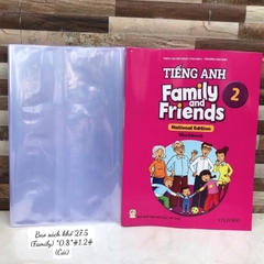 Bìa Bao Sách KHỔ 27.5 (FAMILY)