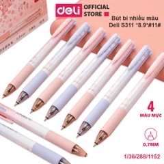 Bút Bi nhiều Màu DELI S311