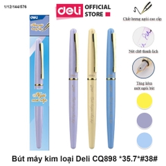 Bút máy Kim loại ngòi mài (kèm ngòi) DELI CQ898