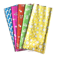 Giấy Gói Quà Bóng Kiếng Hoa Nhỏ (100 tờ/xấp) - Nhỏ
