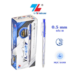 Bút Bi Thiên Long TL 027 Đen - Hộp