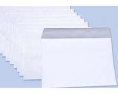 Bao Thư Trắng 12*22 không keo - xấp 100 cái
