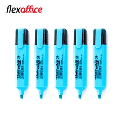 Bút Dạ Quang FO - HL02 FlexOffice Xanh Dương