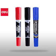 Bút dạ Dầu DELI ES555-Đỏ