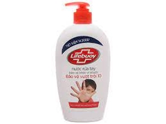 Nước Rửa Tay Lifebuoy Bảo Vệ Vượt Trội 10 (Đỏ)