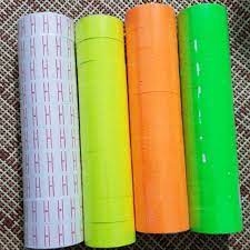 Tem Ghi Giá (Cuộn) màu trắng