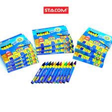 Sáp màu 24 màu Crayon STACOM CR124