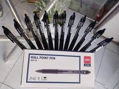 Bút gel 0.5mm màu đen - bản ST DELI CG16-BL - Xanh
