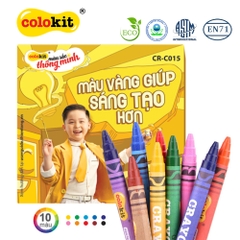Bút sáp màu CR-C016 12 màu Thiên Long