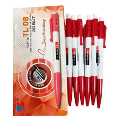 Bút Bi Thiên Long TL 08 Đen - Hộp