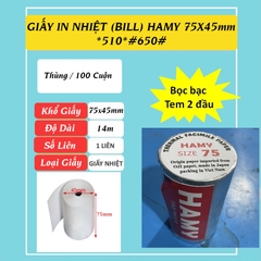 Giấy In Bill Hà My - 80x80