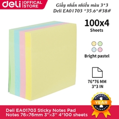 Giấy nhắn 3*3 DELI EA01703