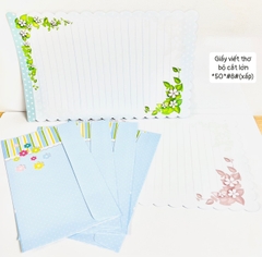 Giấy Viết Thơ Bộ Cắt Lớn *50*