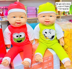 Búp bê bé gái mềm khóc cười HT7688 *191*