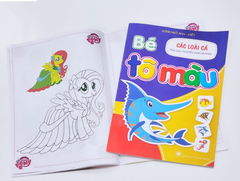 Tập bé tô màu *6* (Cuốn)