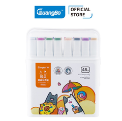 Bút Art Marker 60 màu thân lớn Guangbo H02224