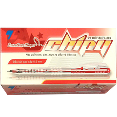Bút Bi Thiên Long TL 089 Đen - Hộp