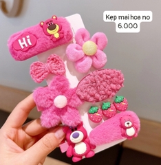 KẸP MÁI HOA NƠ