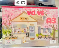 Vở vẽ dán gáy A3 giấy vàng MC 573