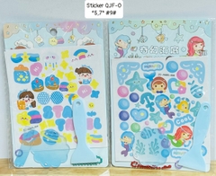 Sticker QJF-O *5,7*