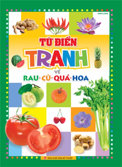 Từ điển tranh về Rau Củ quả (bìa cứng) B55