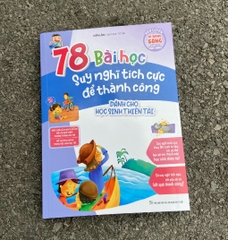 Rèn luyện KNS dành cho học sinh - 78 bài học suy nghĩ tích cực để thành công dành cho học sinh thiên tài B110