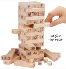 Rút gỗ số *76* (Bộ)