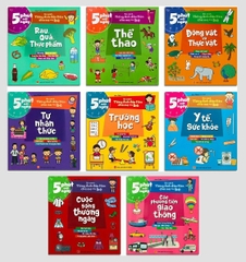 Sách 5 phút mỗi ngày - Bộ sách tiếng anh đầu tiên cha mẹ dạy bé - Tự nhận thức B25
