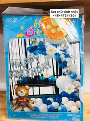 Set chữ sinh nhật (Bộ)