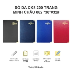 Sổ Bìa Da CK8 200tr MC082