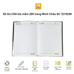 Sổ CK8 bìa mềm 200 trang MC 87
