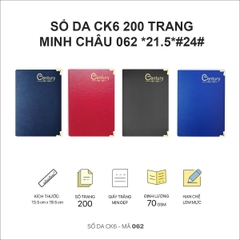 Sổ Bìa Da CK6 200tr MC062