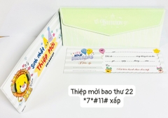 Thiệp Mời Bao Thư Tân Gia *8*