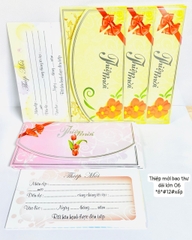 Thiệp Mời Bao Thư Tân Gia *8*