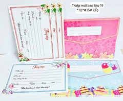 Thiệp Mời Bao Thư Tân Gia *8*