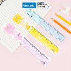 Thước kẻ dẻo nhiều màu 18cm Guangbo H05353