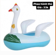 Phao Hình Thú (Chó, Vịt, Hưu, Hồng Hạc, Rùa, khủng long, hello kitty) *32*