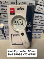 Kính Lúp Có Đèn DELI E9098