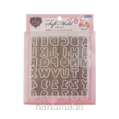 Khuôn resin làm Trang sức - Padico Alphabet Soft Mold