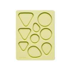 Khuôn trang sức Sculpey bakeable Silicone Mold Bezel Shapes