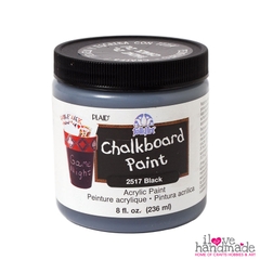 Sơn  tạo hiệu ứng bảng đen trên mọi chất liệu - Folkart Chalkboard Paint 236ml