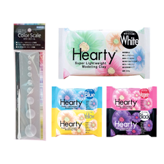 Set đất sét tự khô Nhật Bản Hearty - Hearty air dry clay set