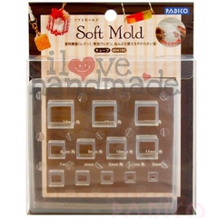 Khuôn resin làm trang sức hình khối vuông - Padico Solf Mold Cube