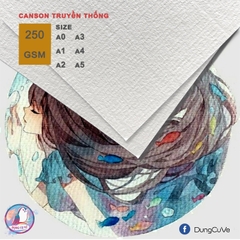 Giấy vẽ Canson TRUYỀN THỐNG PAVORY A4 Lỡ