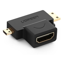 Đầu chuyển đổi micro HD và mini dương ra HDMI âm Ugreen 20144