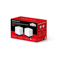 Hệ Thống Mesh Wi‑Fi 5 AC1900 Mercusys Halo H50G 2-pack
