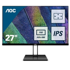 Màn hình AOC 27V2Q IPS - 27 inch - Full Viền, Gaming đẹp, bảo hành chính hãng 36 tháng 