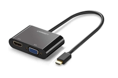 Bộ chuyển đổi HDMI sang HDMI/VGA + Audio 3.5mm Ugreen 40744